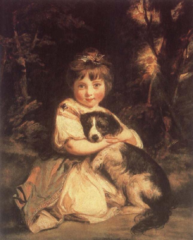 Sir Joshua Reynolds Miss Bowles oil painting picture